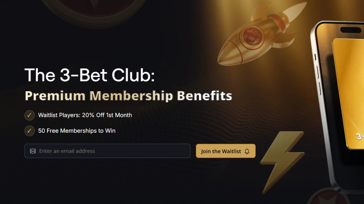 Pantalla de registro con descuento de torneo para miembros del 3-Bet Club de CoinPoker