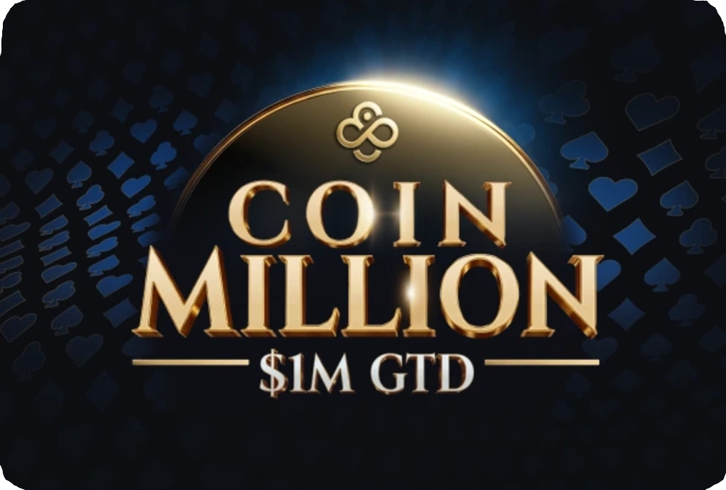 CoinMillion: torneio mensal $1M GTD da CoinPoker em coinpoker